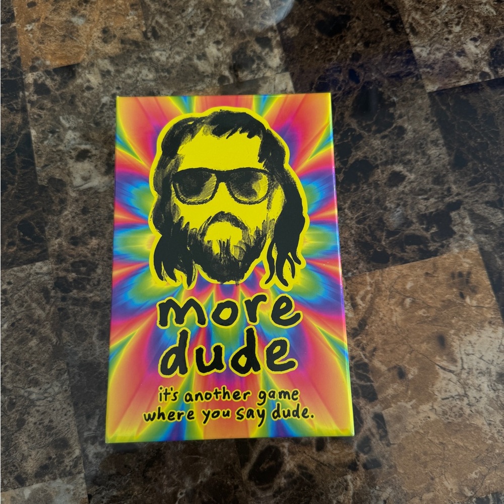 More Dude Card Game by North Star Games - Complete Party Game - Like New